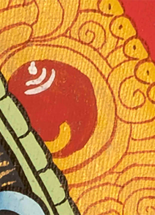 Bodhisattva Manjushree Thangka | Wall Decors