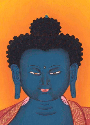 Bhaisajyaguru Thangka | Wall Hanging Medicine Buddha Decoration