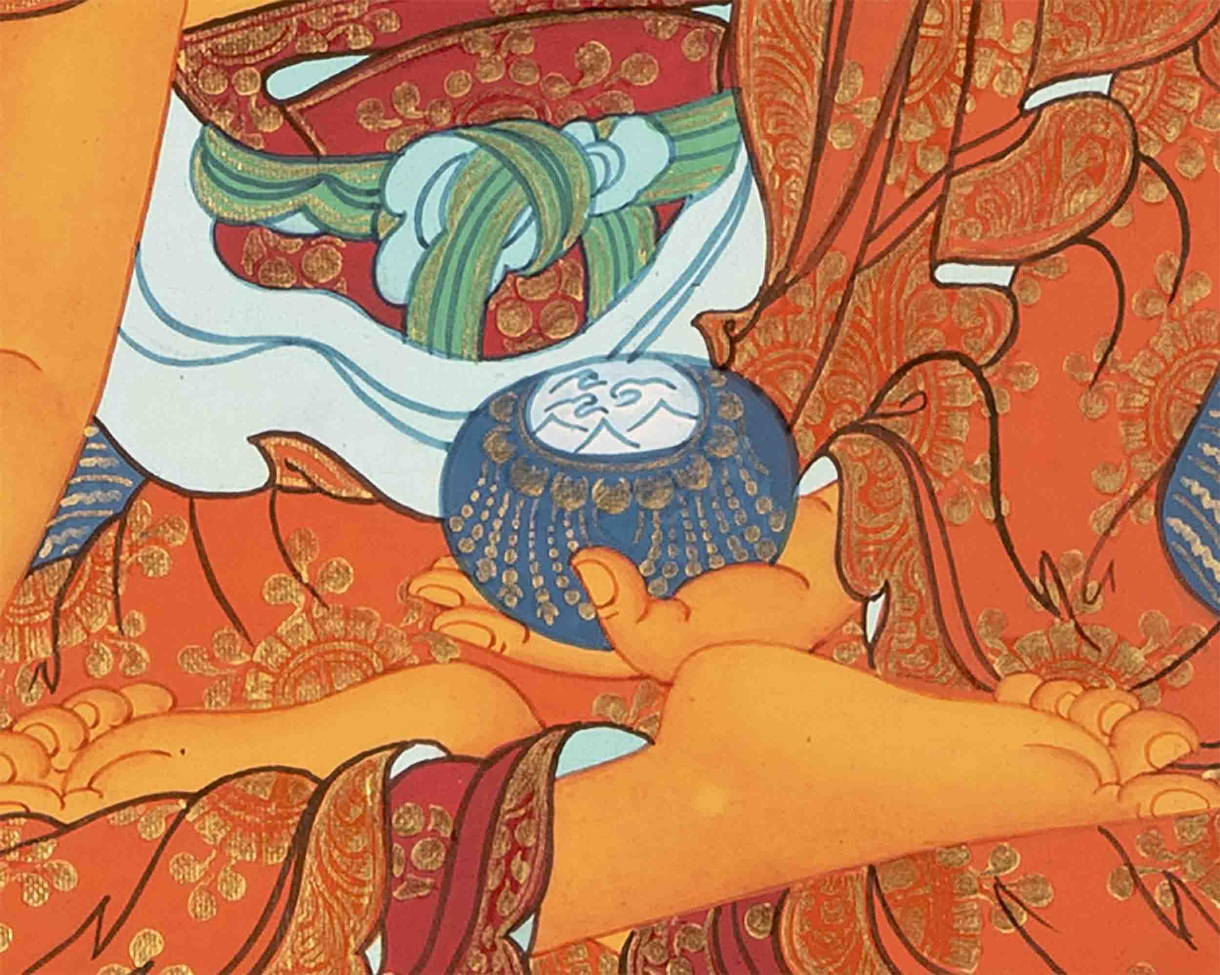 Tibetan Shakyamuni Thangka |  Buddha Thangka