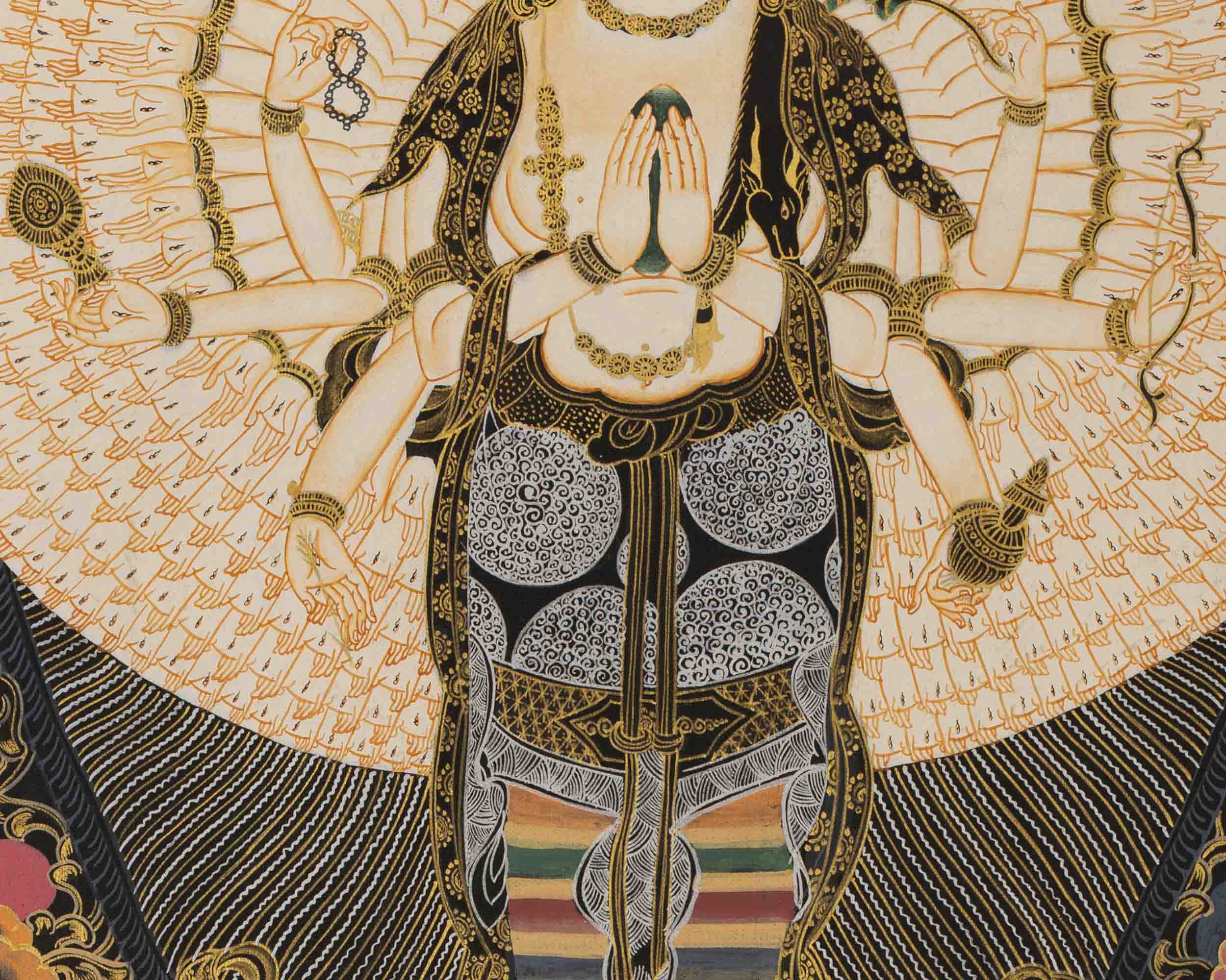 Bodhisattva Guanyin Chenrezig |1000 Armed Avalokiteshvara | Wall Decor