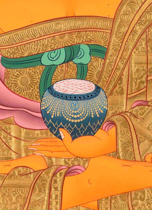 Religious Shakyamuni Buddha Thangka  | Buddhist Art | Wall Decors