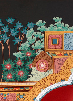 Green Tara Thangka Painting | Enlightened Female Buddha
