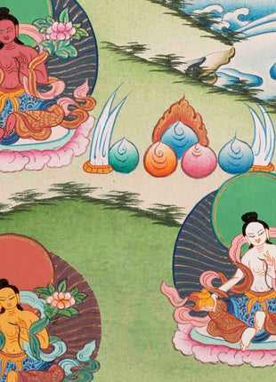 21 Tara Thangka | Religious Buddhist Art | Wall Decors