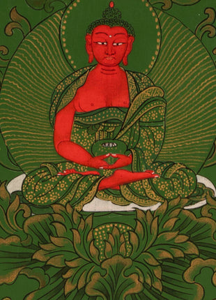Chengrezig Thangka | Bodhisattva Avalokiteshvara | Wall Decoration Artifacts