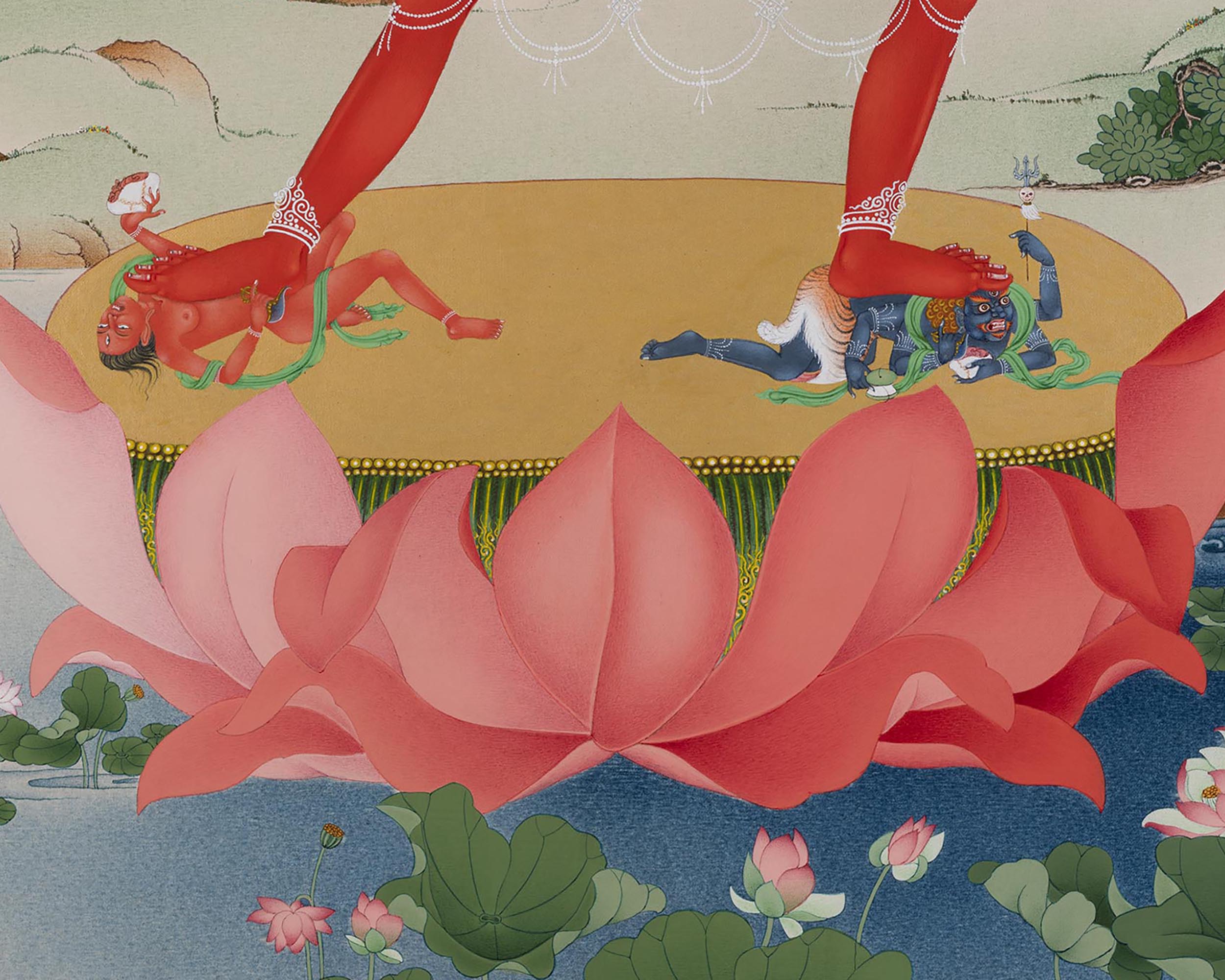 Mother Vajrayogini Thangka | Traditional Buddhist Dakini Painting