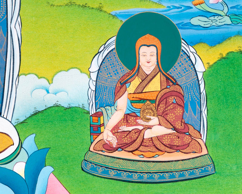 Sakya Master Thangka | Sachen Kunga Nyingpo Tibetan Painting