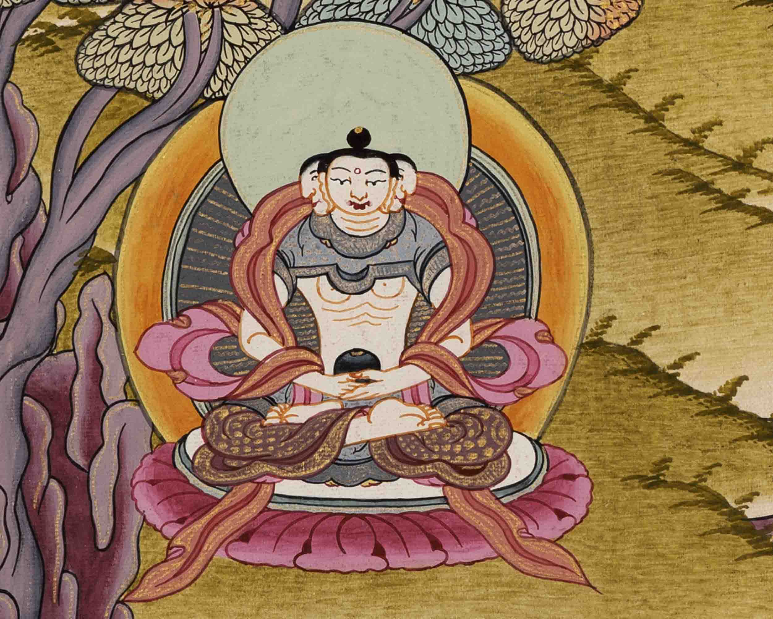 Manjushree Thangka | Wall Decoration Painting