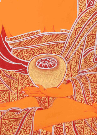 Buddha Thangka | Shakyamuni Buddha | Handpainted Traditional Art