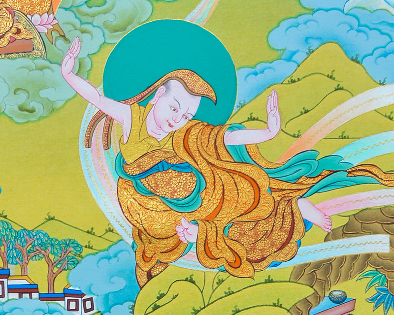 Dorje Chang Thangka | Guru Padmasambhava Eight Manifestations