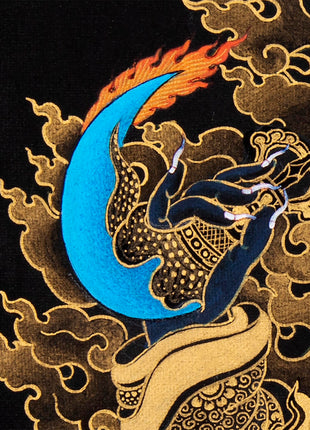 Dorje Bernakchen | The Great Black Cloak | Mahakala Thangka