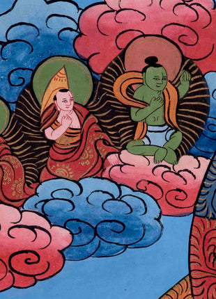 Three Mandala Thangka | Religious Buddhist Painting | Wall Decors