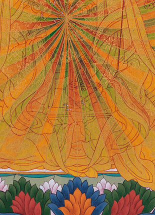 Guru Rinpoche Thangka | Rainbow Body Padmasambhava Print