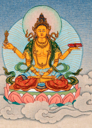 Machig Labdron Thangka | The Yogini Of Tibet | Dakini Of Chod