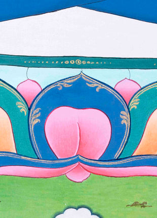 Yab Yum Buddha Thangka | Samantabhadra | Traditional Wall Decors