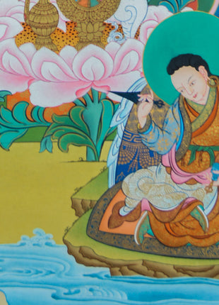 Shakya Senge | Guru Rinpoche Manifestation | Buddhist Thangka Painting