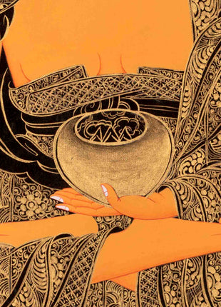 Buddha Shakyamuni Thangka | Religious Buddhist Art | Wall Decors