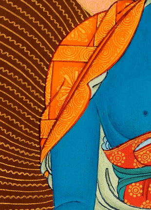 Medicine Buddha Art | Traditional Tibetan Thangka