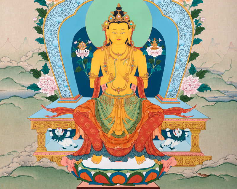 maitreya buddha thangka