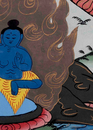 Wall Decors Mandala Thangka | Religious Tibetan Art |