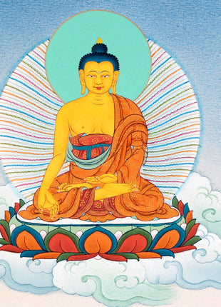 8 Medicine Buddha | Bhaisajyaguru Digital Thangka print