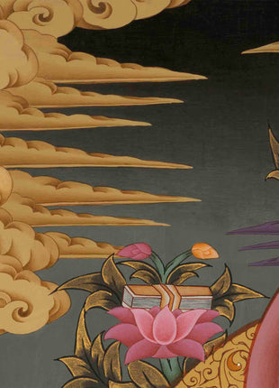Seto Machindranath Thangka | Avalokitesvara Chengrezig Thangka