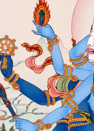 Guhyasamaja Thangka, Mother Tantra Art | Enlightenment Thangka