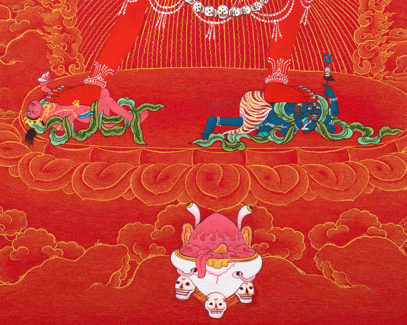 Dakini Vajrayogini Thangka | Tibetan Buddhist Art