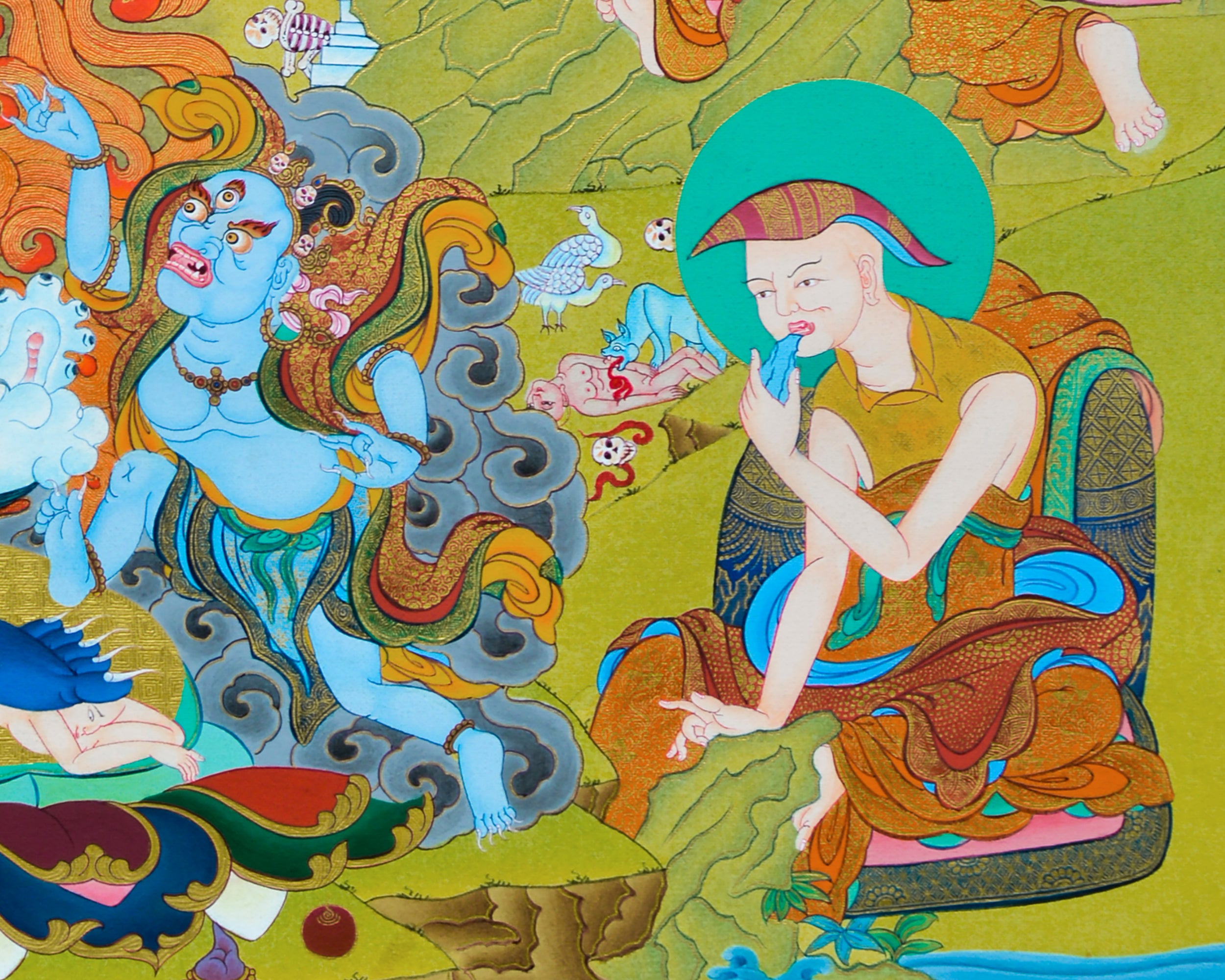Senge Dradog | Guru Rinpoche Manifestation | Roaring Lion