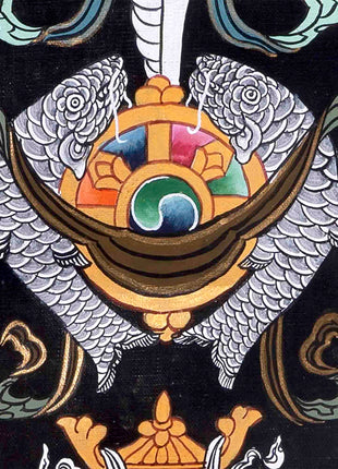 Kalachakra Mantra Thangka | Wall Hanging