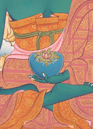 Thangka Of Medicine Buddha | Healing Buddha | Traditional Art