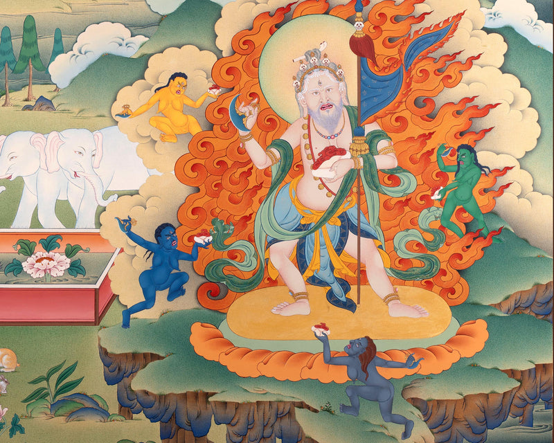Sachen Kunga Nyingpo | Buddhist Thangka Print