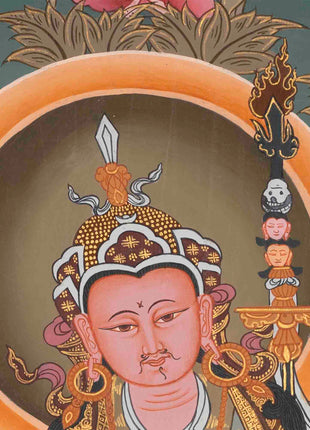 Guru Rinpoche | Padmasambhava | Traditional Tibetan Thangka