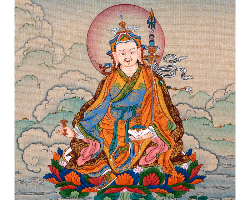 guru rinpoche thangka