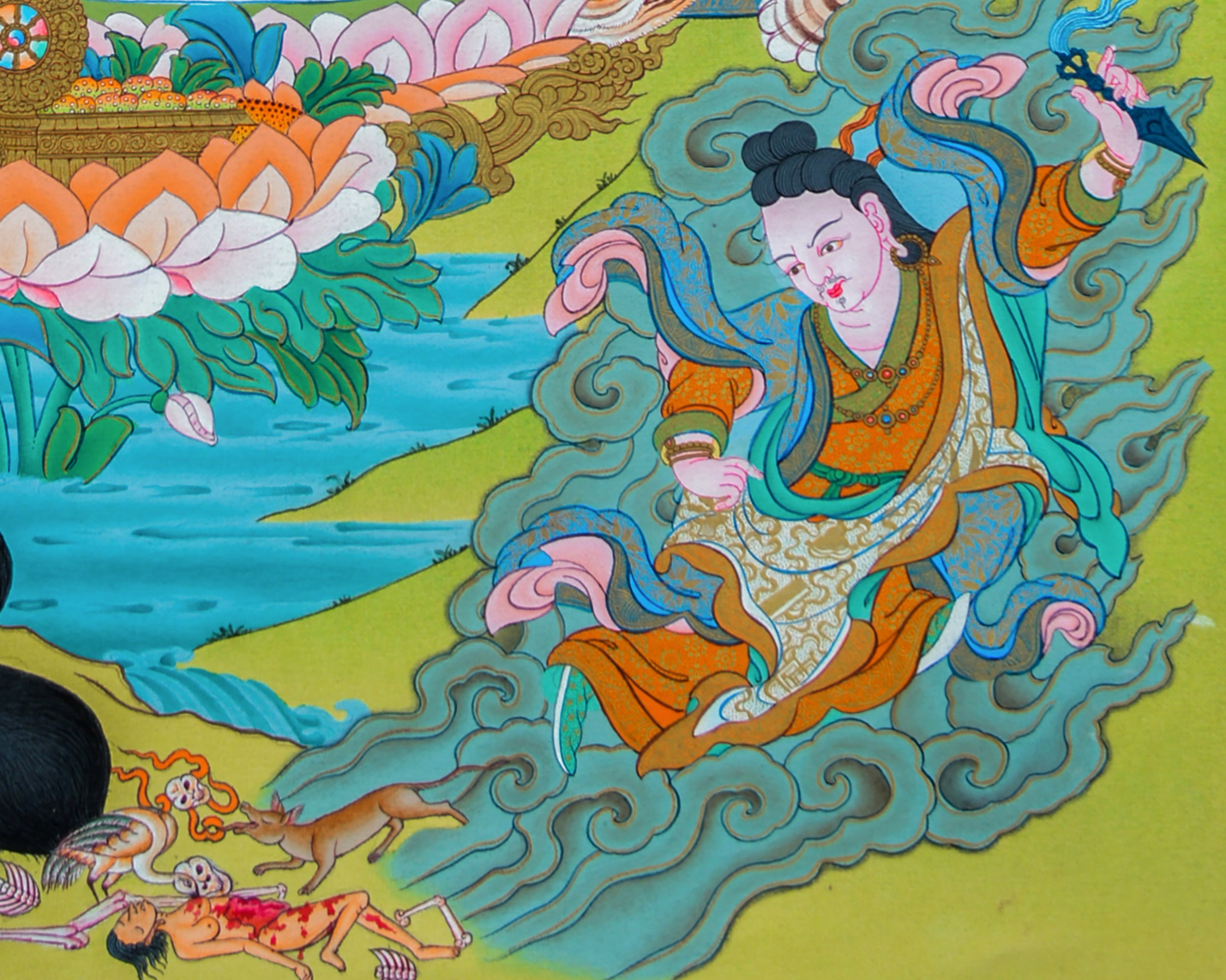 Pema Gyalpo Thangka | Guru Rinpoche Manifestation