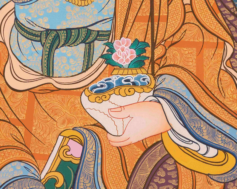 Padmasambhava Guru Rinpoche | Tibetan Thangka | Wall Decors