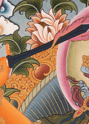 Traditional Manjushri Thangka | Traditional Painting