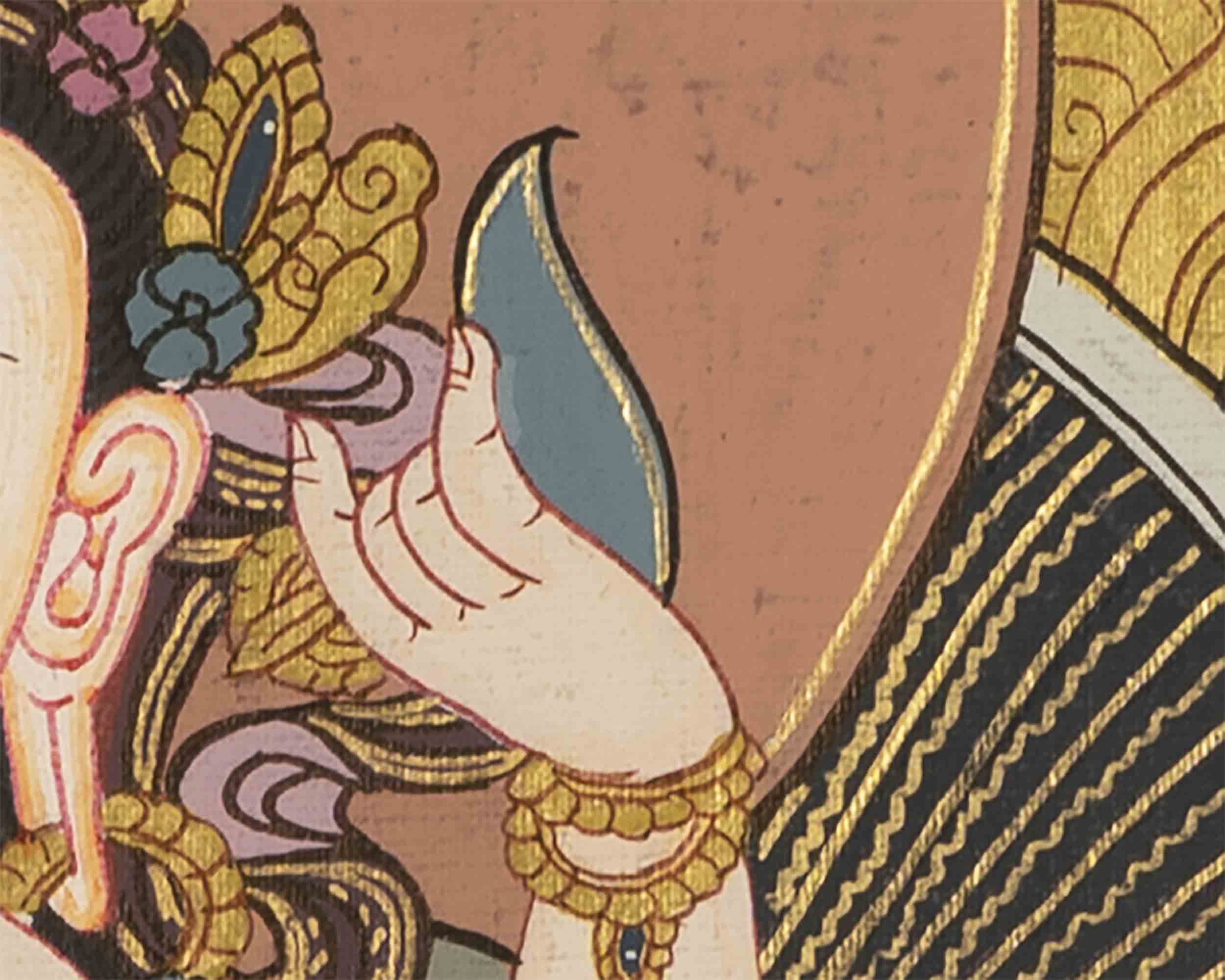 Vajrasattva Shakti Thangka | Tibetan Thangka Art