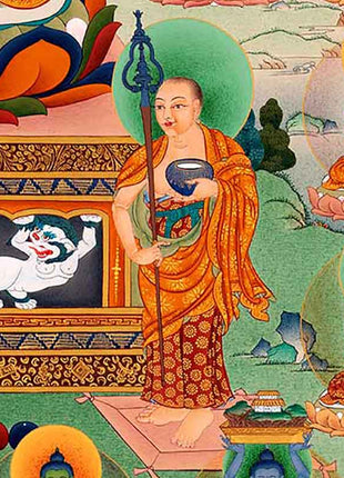Traditionally Hand-Painted 35 Buddhas Thangka | Himalayan Tibetan Buddhist Art