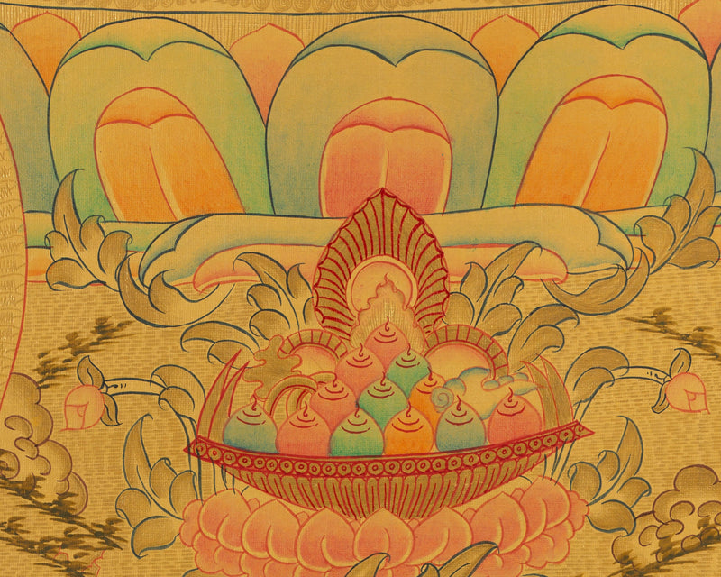 Shakyamuni Buddha Thangka | Wall Hanging