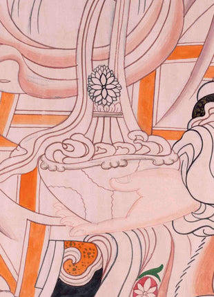 Guru Rinpoche Thangka | Traditional Tibetan Painting | Wall Decors