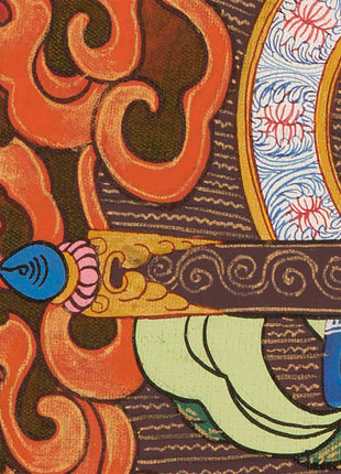 Vajra Panjarnatha Thangka | Wall Decor Artwork