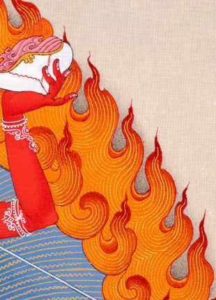 Vajrayogini Thangka | Wrathful Dakini | Female Yidam