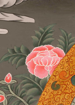 Quality Green Tara | Traditional Tibetan Thangka | Religious Wall Decoration