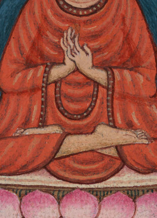 Sri Siddhartha Gautama Buddha Thangka Print | Historical Buddha Life Event On Cavnas