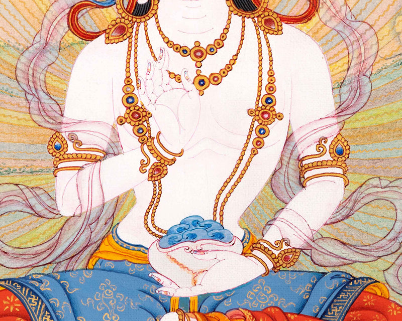 Yeshe Tsogyal Thangka | High Quality Hand Painted Buddhist Art