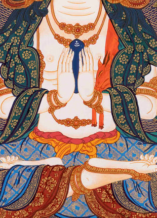 Bodhisattva Avalokiteshvara Chenresig | Tibetan Thangka | Wall Decors