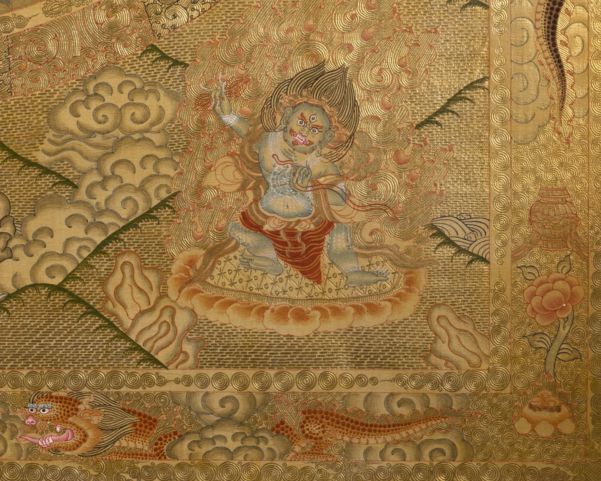Shakyamuni Buddha Thangka | Mandala Wall Hanging