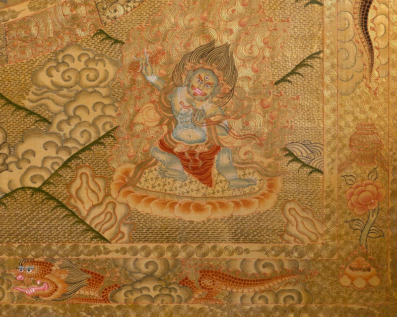 Shakyamuni Buddha Thangka | Mandala Wall Hanging