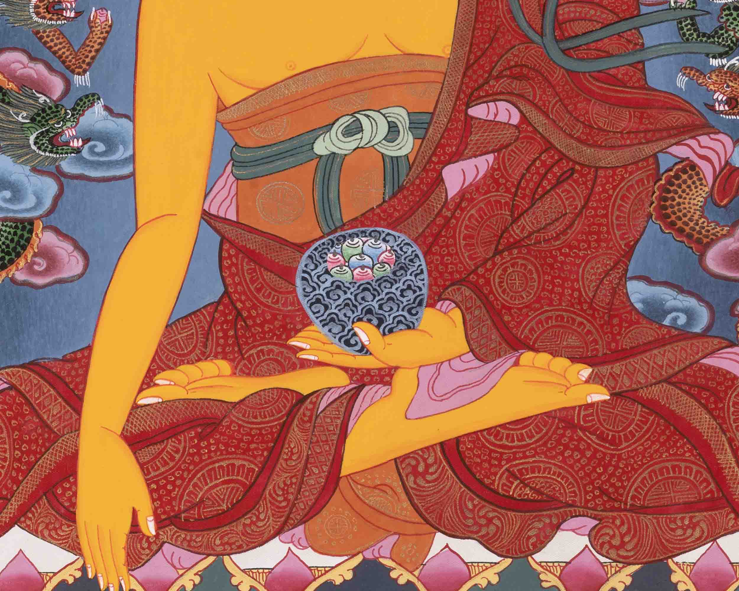 Buddha Life Story Thangka | Religious Buddhist Painting | Wall Decors