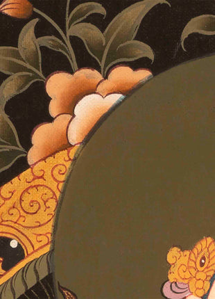 Buddhist Vajrasattva Thangka | Hand-Painted Tibetan Buddhist Thangka